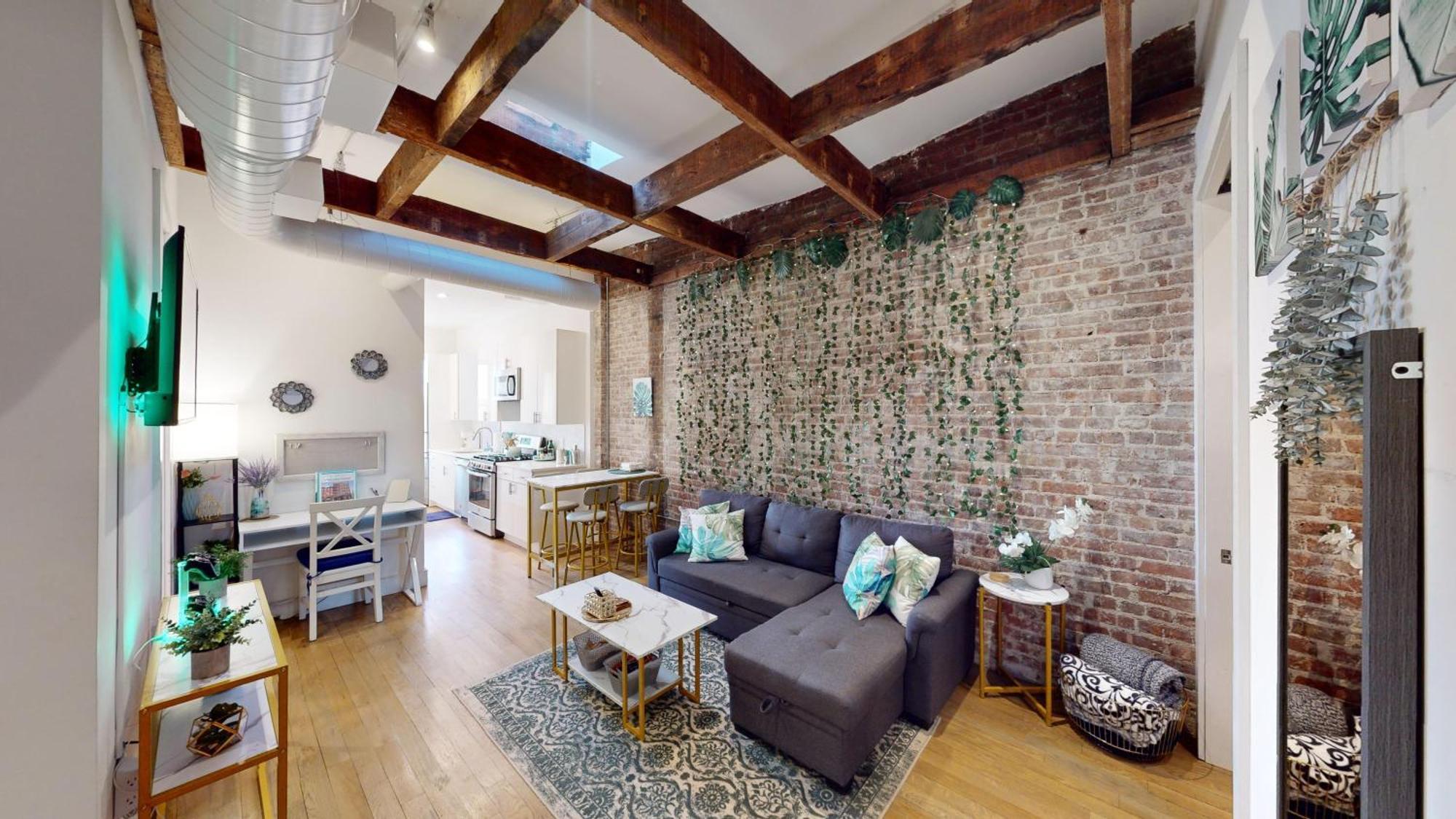 Chic Penthouse 15 Minutes From Nyc - Bus Stop At Doorstep Хобокен Экстерьер фото