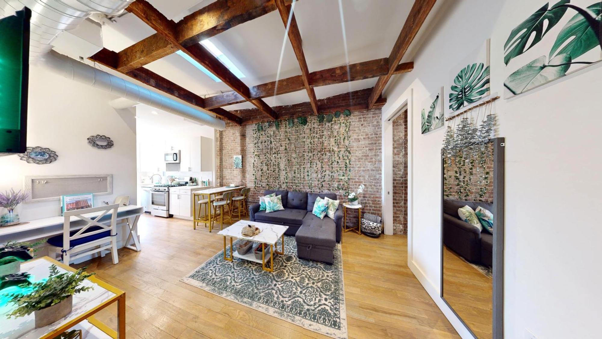 Chic Penthouse 15 Minutes From Nyc - Bus Stop At Doorstep Хобокен Экстерьер фото