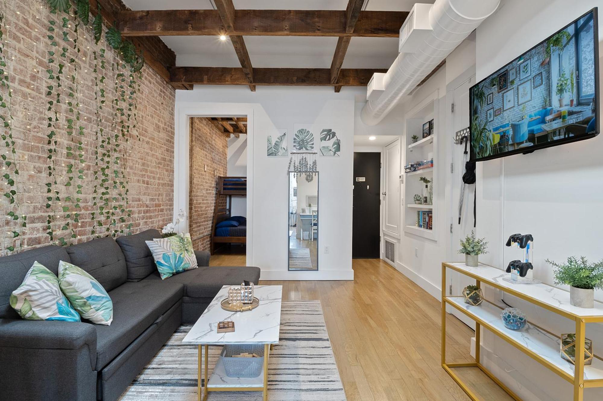 Chic Penthouse 15 Minutes From Nyc - Bus Stop At Doorstep Хобокен Экстерьер фото